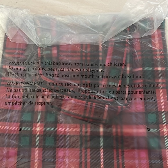 Victoria’s Secret Plaid Tote Bag - Picture 5 of 6